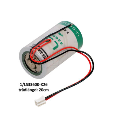 SAFT LS33600 3,6V 17Ah D size [Li-SOCl2] [K26]