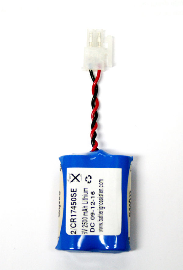 6V backup med kabel/kontak BR-AGCF2W