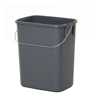 Sorteringsbox GRÅ 12 Liter med bärhandtag