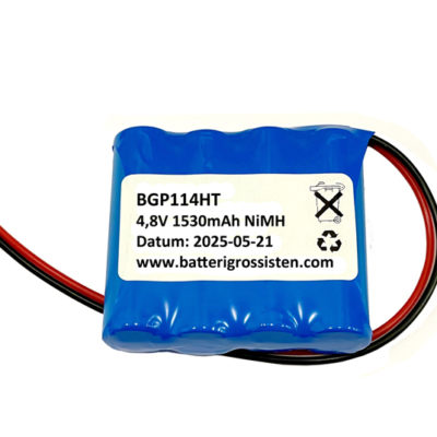 Batteripaket 4,8V 1530mAh NiMH (114)