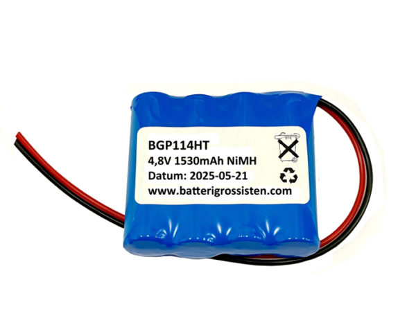 Batteripaket 4,8V 1530mAh NiMH (114)