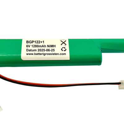 Batteripaket AA 6V 1280mAh NiMH (122+1) [K36]