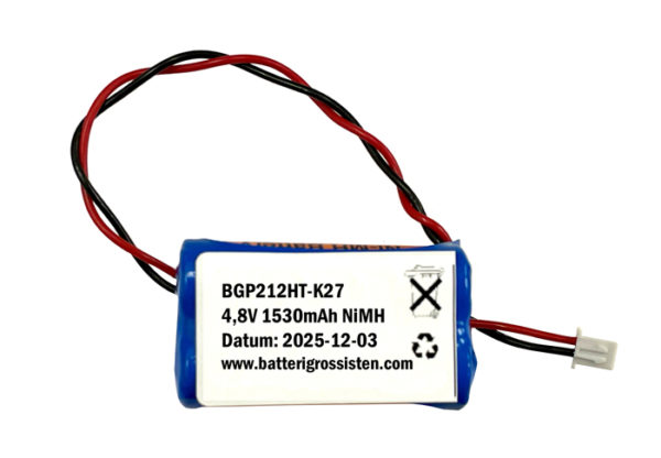 Batteripaket AA HT 4,8V 1530mAh NiMH KUB [212]