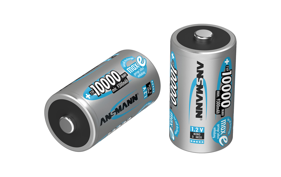 Uppladdningsbar D-cell NiMH 1,2V 10000mAh