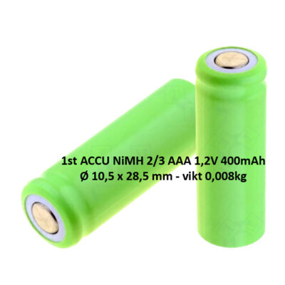 MH40-AAA JYH BH-2/3 AAA 1,2V 400mAh NiMH