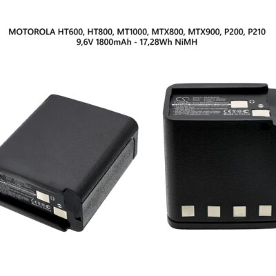 MOTOROLA HT800, P200 9,6V 1800mAh NiMH
