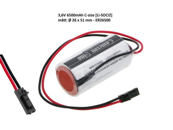 Schneider Accutech AP10, DP20 - 3,6V 6500mAh C- [Li-SOCl2]