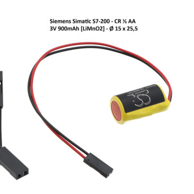 Siemens Simatic S7-200 CR ½ AA - 3V 900mAh [LiMnO2]