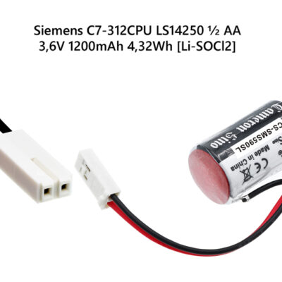 Siemens C7-312 CPU ½ AA - 3,6V 1200mAh [Li-SOCl2]