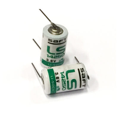 Backup 3,6V ½ AA med lödpinnar 2-LFU