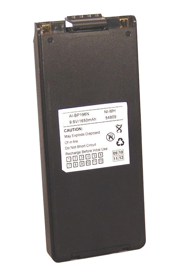 Icom F3/F3S/T2H 9,6V 1650mAh NiMH